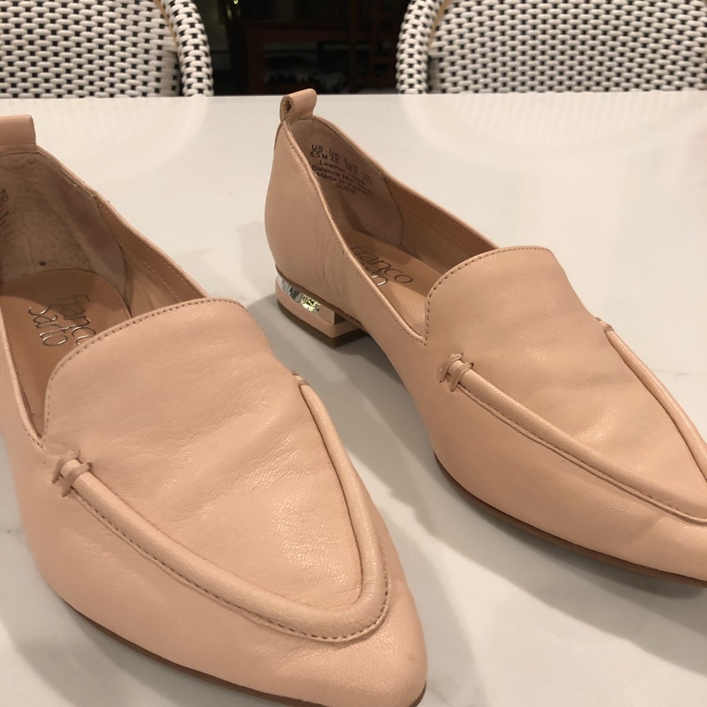 Franco Sarto Baby Pink Flats